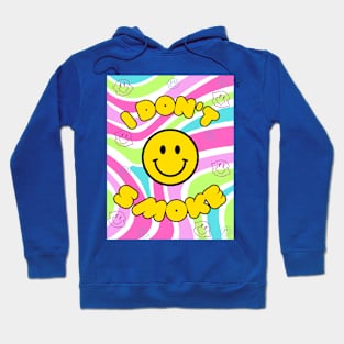 Cute ''i don't smoke'' desing Hoodie